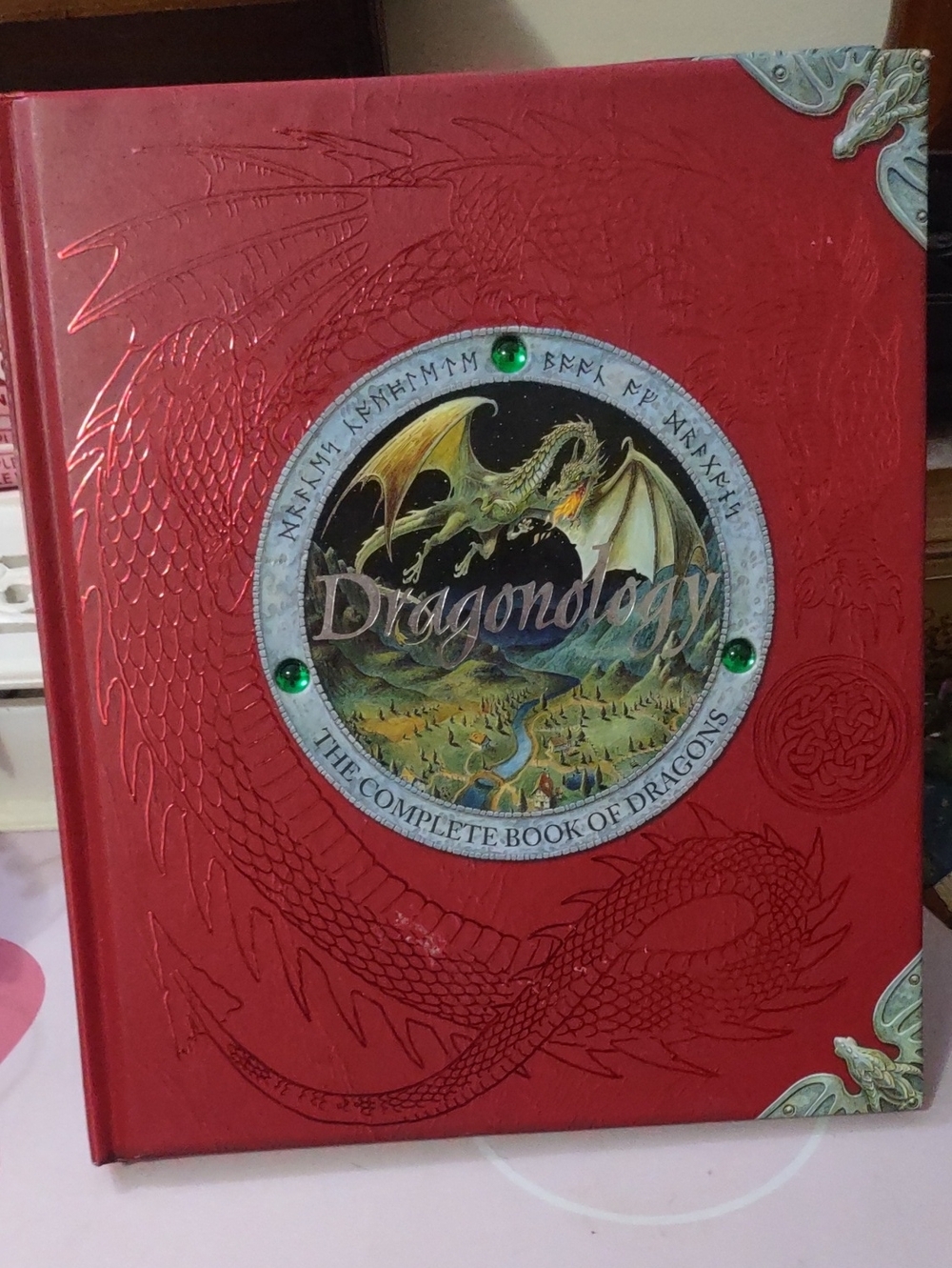 Dragonology Red Decorative Wall Book - The Complete Book of Dragons